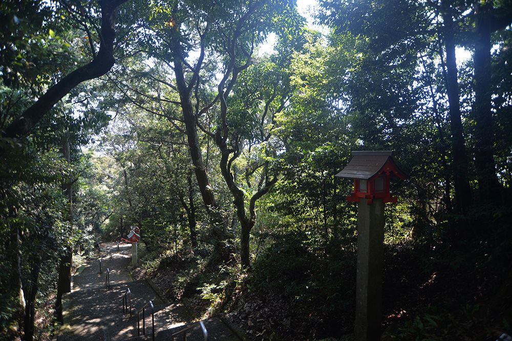 津乃峰山参道