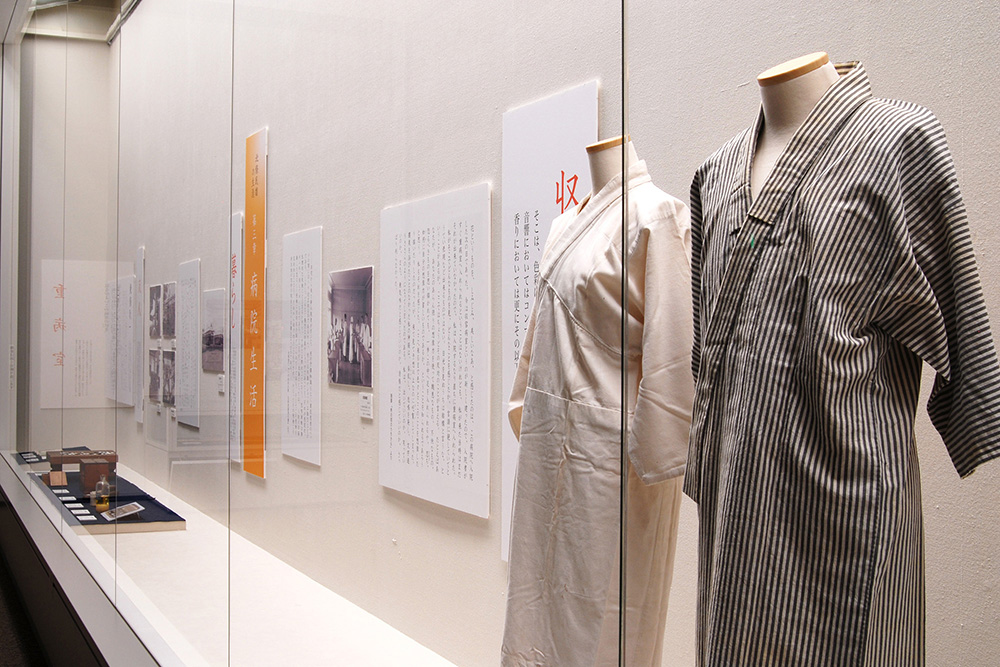 北條民雄展_会場1