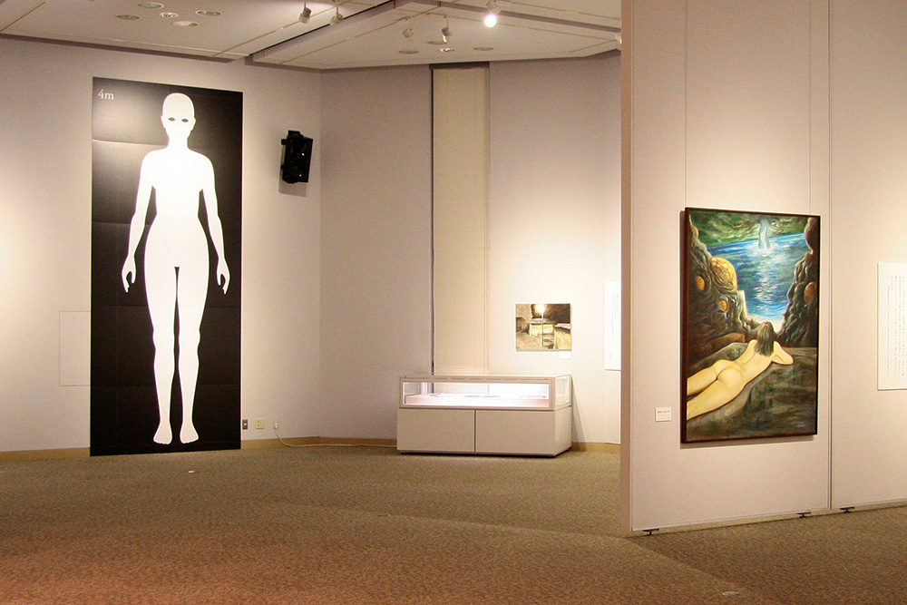 吉村萬壱展_会場2